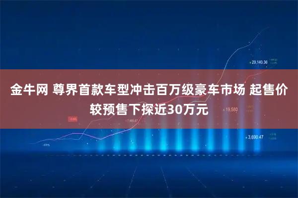 金牛网 尊界首款车型冲击百万级豪车市场 起售价较预售下探近30万元