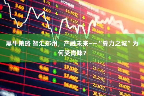 黑牛策略 智汇郑州，产融未来——“算力之城”为何受青睐？